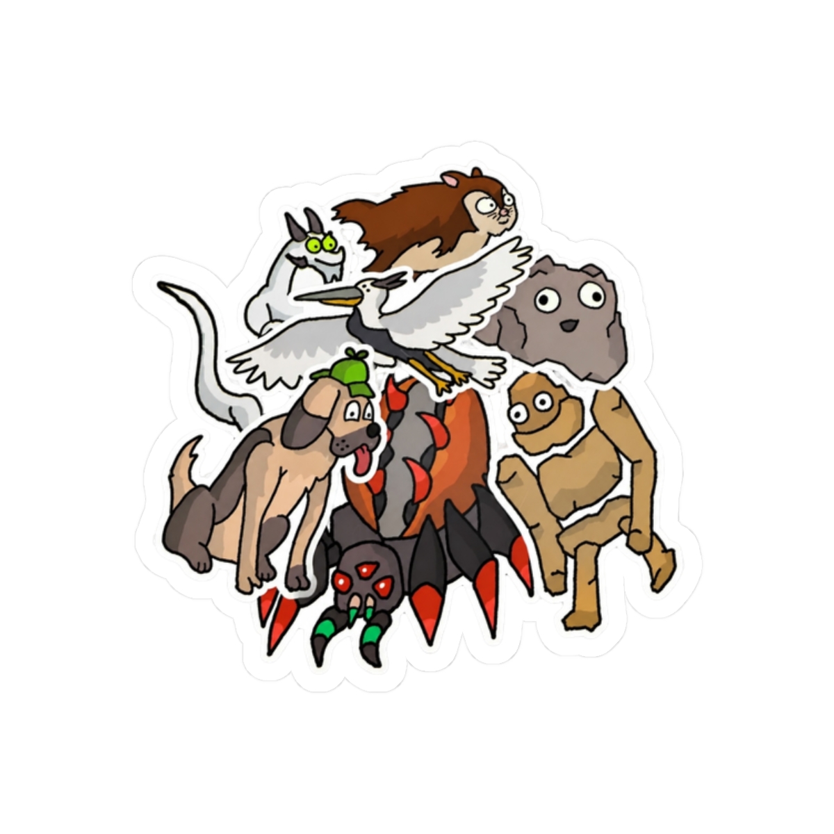 Pet Pack: Vol. 1 Stickers | RuneScape - alternate angle 3, merchandise