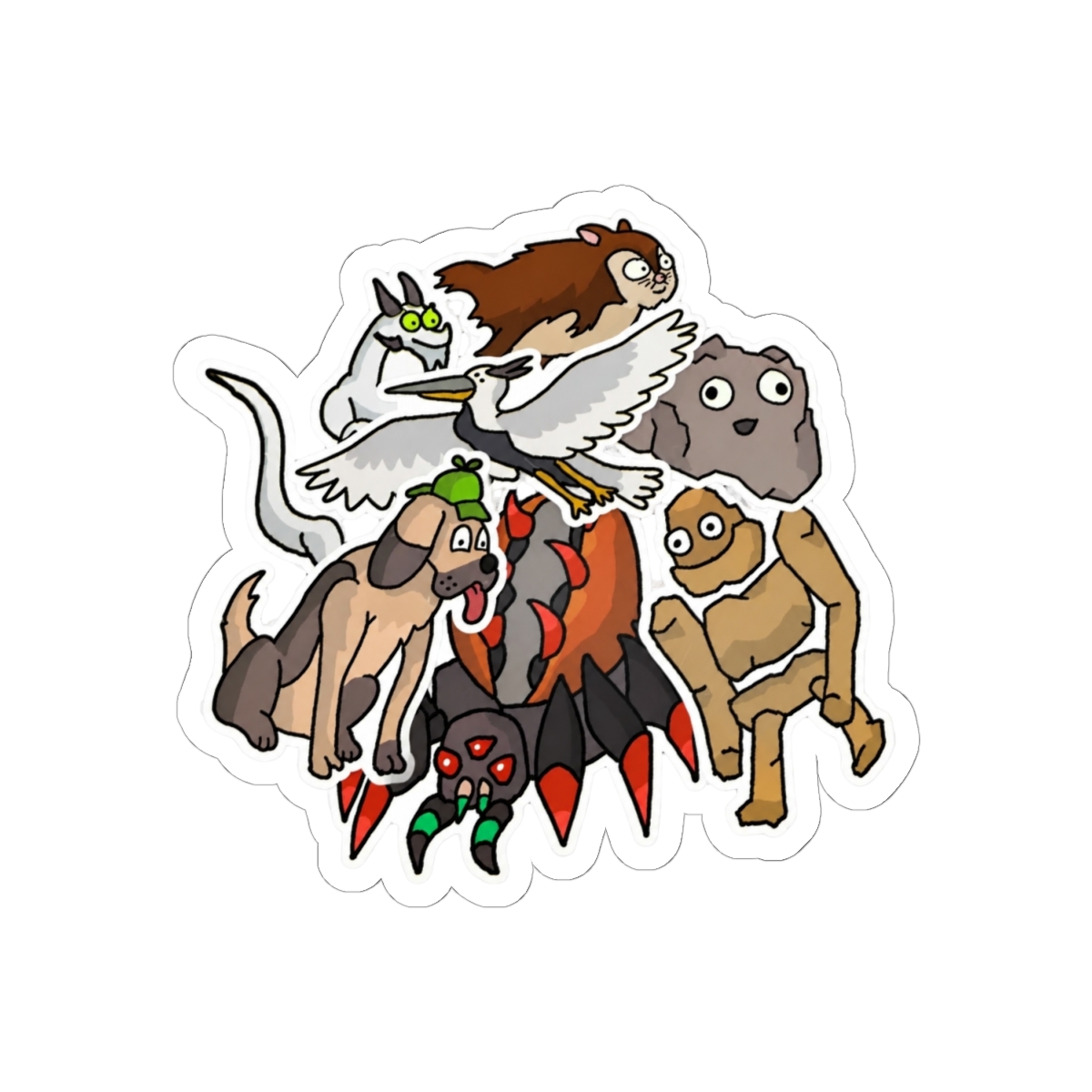 Pet Pack: Vol. 1 Stickers | RuneScape - alternate angle 1, merchandise