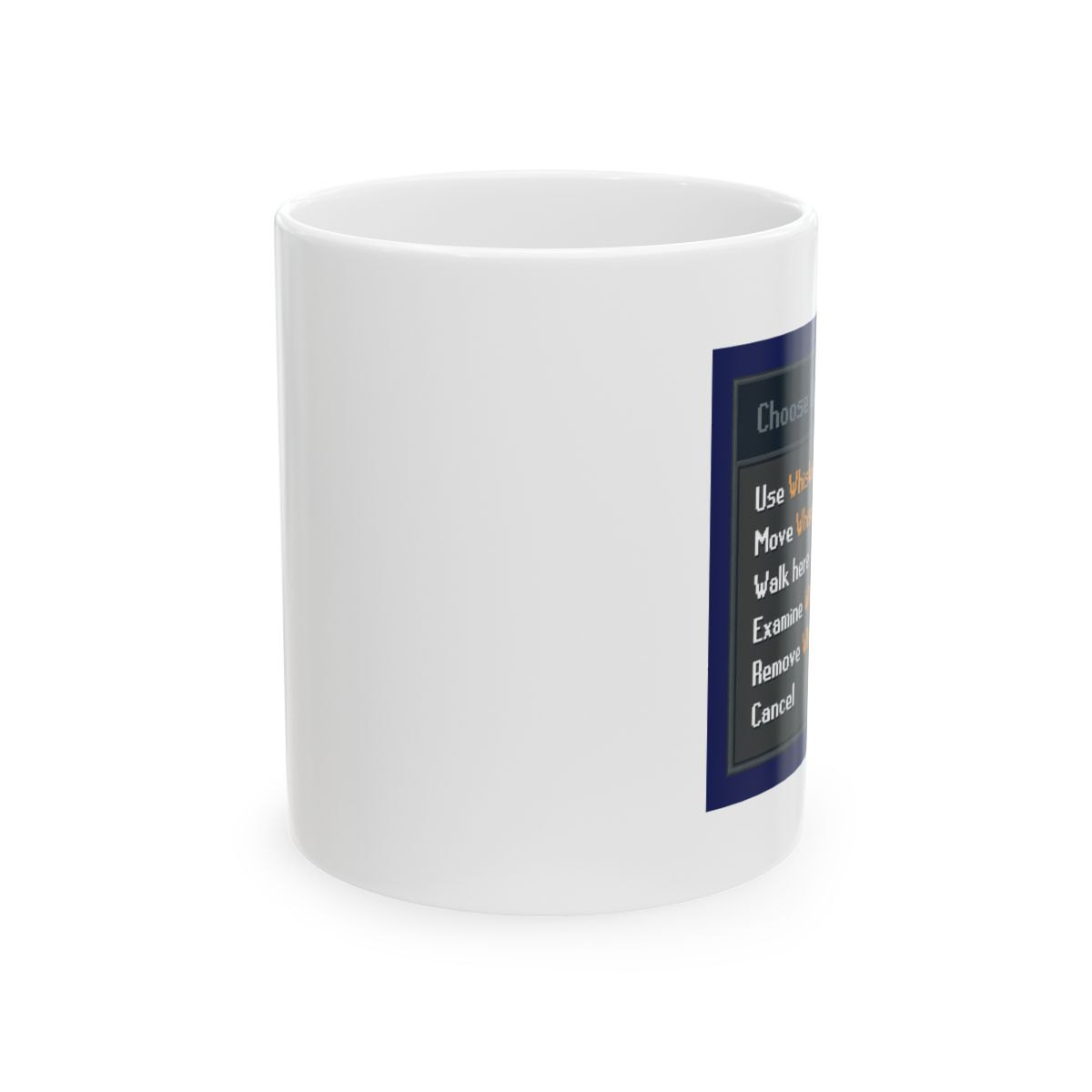 RuneScape OSRS Mug | Nostalgic Gamer Coffee Cup - alternate angle 1, merchandise